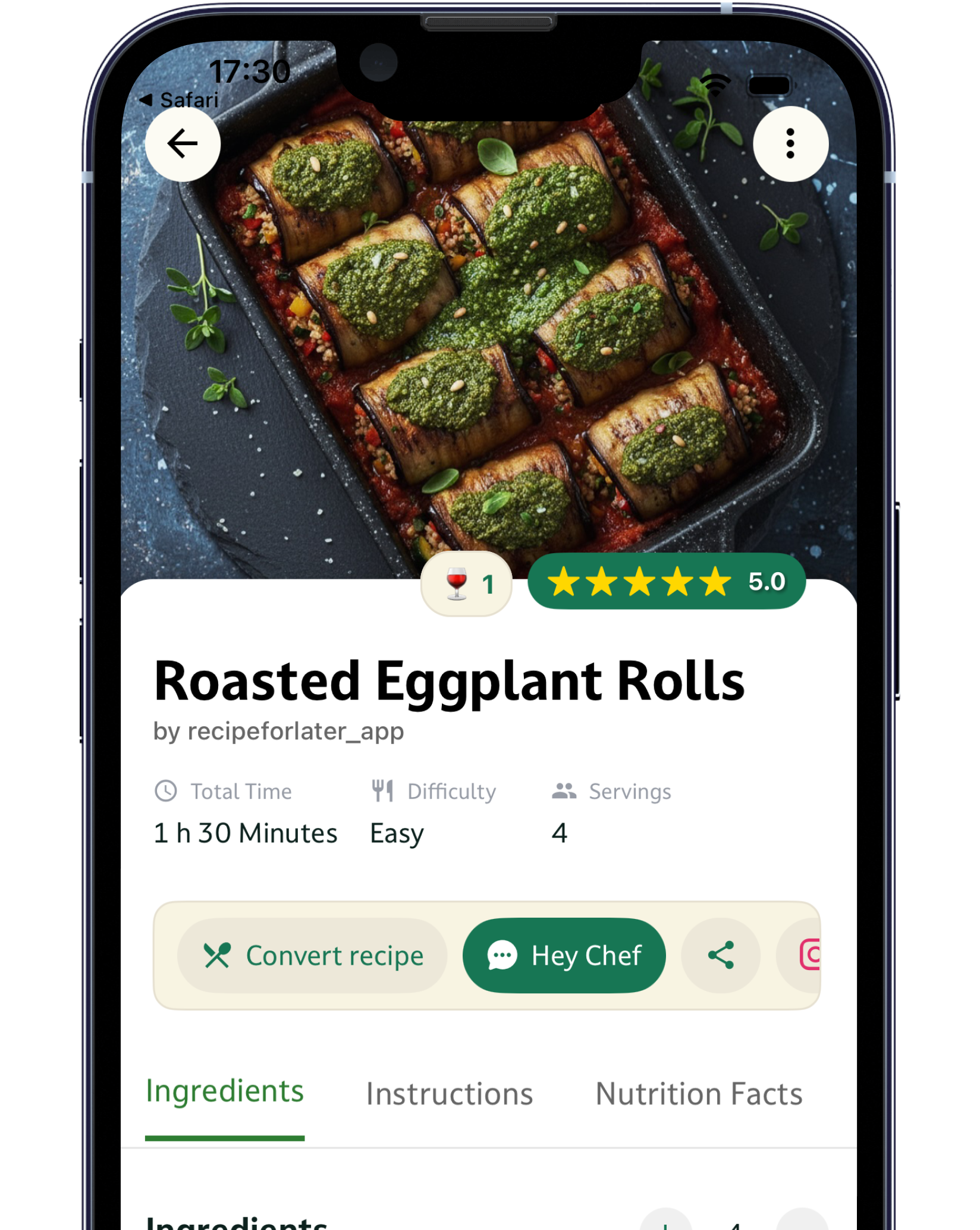Recipe App Demo